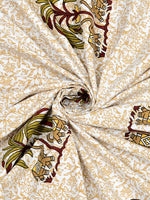 BLOCKS OF INDIA Sanganeri Print Cotton Viscose Economy King Size Bedsheet (225 X 270 CM) SAPPHIRE PATTERN 21