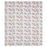 BLOCKS OF INDIA Polycotton Double Dohar /Blanket for Summer (PINK CHIDIYA DULL COTTON)