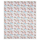 BLOCKS OF INDIA Polycotton Double Dohar /Blanket for Summer (PINK CHIDIYA DULL COTTON)