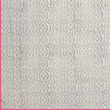 BLOCKS OF INDIA Hand Block Printed Cotton Summer Single Size Reversible Printed Malmal Dohar Pink Flower