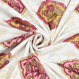 BLOCKS OF INDIA Hand Block Printed 100% Cotton Dohar King Size Reversible (Pink Rose)