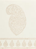 BLOCKS OF INDIA Hand Block Printed Cotton Table Runner for Center/Dining Table (33 x 180 cm) (GOLD KAIRI)