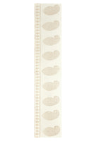 BLOCKS OF INDIA Hand Block Printed Cotton Table Runner for Center/Dining Table (33 x 180 cm) (GOLD KAIRI)
