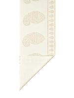 BLOCKS OF INDIA Hand Block Printed Cotton Table Runner for Center/Dining Table (33 x 180 cm) (GOLD KAIRI)