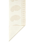 BLOCKS OF INDIA Hand Block Printed Cotton Table Runner for Center/Dining Table (33 x 180 cm) (GOLD KAIRI)
