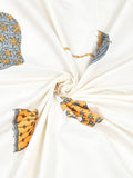 Hand Block Printed Cotton Super King Size Bedsheet(270x 270) (GREY UMBRELLA)