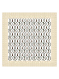 Hand Block Printed Cotton Super King Size Bedsheet(270x 270) (Brown Green Patti)