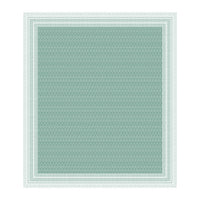BLOCKS OF INDIA Hand Block Printed Cotton Super King Size Bedsheet(270 x 270) (GREEN DOT)