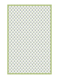 PURE COTTON RAJASTHANI HAND BLOCK PRINT SIX SEATER TABLE CLOTH (LIGHT GREEN BUTI)