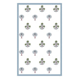 PURE COTTON RAJASTHANI HAND BLOCK PRINT SIX SEATER TABLE CLOTH (OPEN GREY MOTIF)