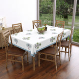 PURE COTTON RAJASTHANI HAND BLOCK PRINT SIX SEATER TABLE CLOTH (OPEN GREY MOTIF)