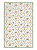 PURE COTTON RAJASTHANI HAND BLOCK PRINT SIX SEATER TABLE CLOTH (YELLOW TREE)