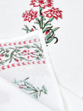 Cotton Hand Block Printed Waffle Fabric Towels (Style 11)