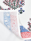 Cotton Hand Block Printed Waffle Fabric Towels (Style 12)