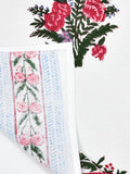 Cotton Hand Block Printed Waffle Fabric Towels (Towel 13)
