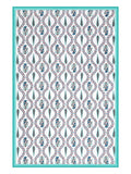 Hand Block Printed Cotton Summer Single Size Reversible Printed Malmal Dohar Turq Tilak Buta