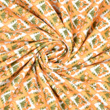 BLOCKS OF INDIA Polycotton Dohar/Blanket for Summer (YELLOW FLOWER DULL COTTON)