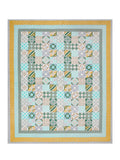 King Size Pure Cotton Hand Block Print Bedsheet (Green chokdi)