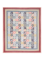 King Size Pure Cotton Hand Block Print Bedsheet (Red Chokdi)