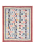 King Size Pure Cotton Hand Block Print Bedsheet (Red Chokdi)