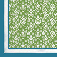 BLOCKS OF INDIA Hand Block Printed 300 TC Cotton Super King Size Bedsheet(106 x 106)
