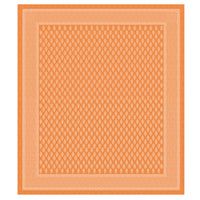 orange bedsheet