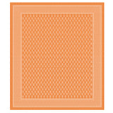orange bedsheet