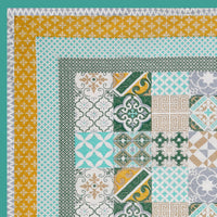 BLOCKS OF INDIA Hand Block Printed 100% Cotton Dohar King Size Reversible (Blue Chokdi)