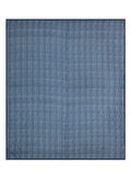 Cotton Dohar / Blanket King Bed Size Hand Block Printed (Blue Anar Jaal)
