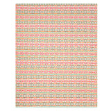 BLOCKS OF INDIA Polycotton Double Dohar /Blanket for Summer (PINK IKAT DULL COTTON)