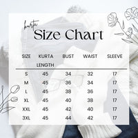 BLOCKS OF INDIA Cotton Hand Printed Long Kurti for Women
