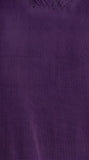 Women Solid Kurta With Trouser (Purple)
