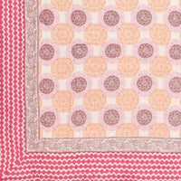 Cotton Single Size Quilt Hand Block Print for Light Winters (150x225 cm)