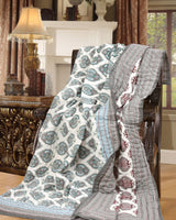 King Size Quilt/Rajai Cotton Hand Block Print  (90 inch X 108 inch) Rajai Razai
