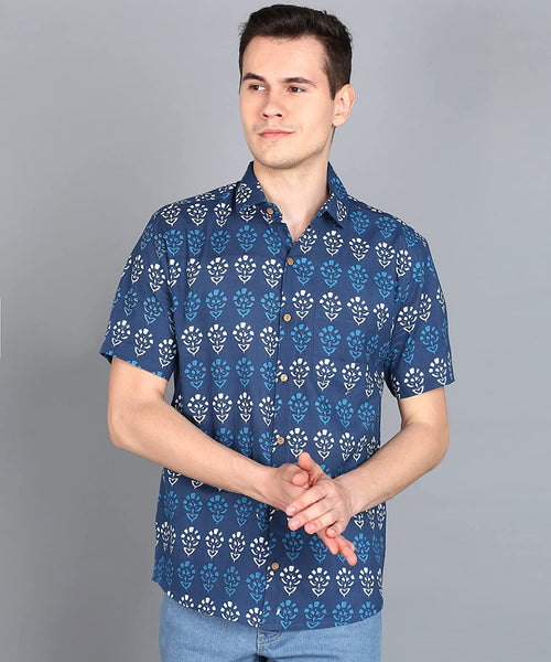 blue shirt