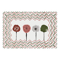 BLOCKS OF INDIA Cotton Elasticated Fitted Bedsheet King Size (180 x 195 cm) (Style 4)