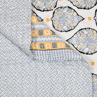 King Size Quilt/Rajai Cotton Hand Block Print  (90 inch X 108 inch) Rajai Razai