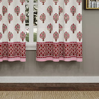 red curtain