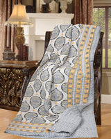 King Size Quilt/Rajai Cotton Hand Block Print  (90 inch X 108 inch) Rajai Razai