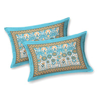 blue bedsheet