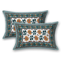 bedsheet with 2 pillow