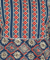 blue kurti
