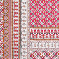 pink bedsheet