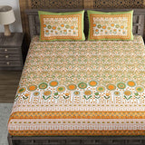 green bedsheet