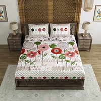 double cotton bedsheet