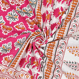 cotton printed bedsheet
