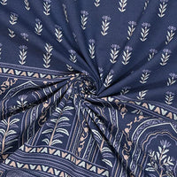 blue bedsheet