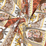 BLOCKS OF INDIA 200TC Diwan Set Cotton 8 Piece | Deewan Printed Bedsheet Sets for Living Room Hall (Set of 8 Piece, 1-Bed Sheet | 2-Bolster Cover | 5-Cushion Cover (Color 13)