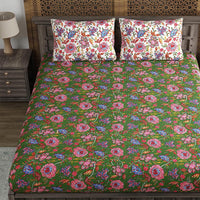 floral bedsheet