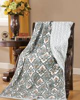 Cotton Single Size Quilt Hand Block Print for Light Winters (60x90 Inches) Rajai Razai